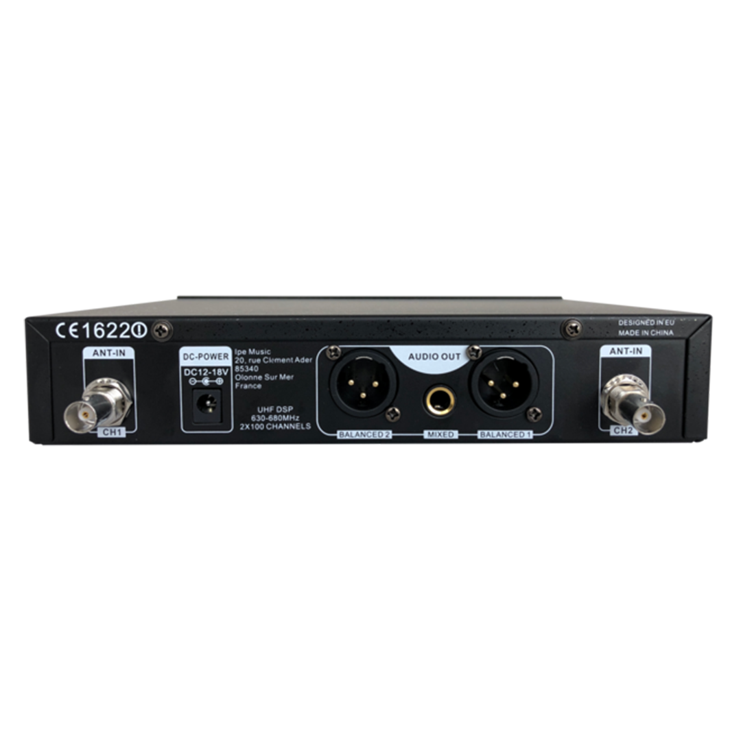 Prodipe Dual Lavalier & Headset System (UHFHEADSETDUO)